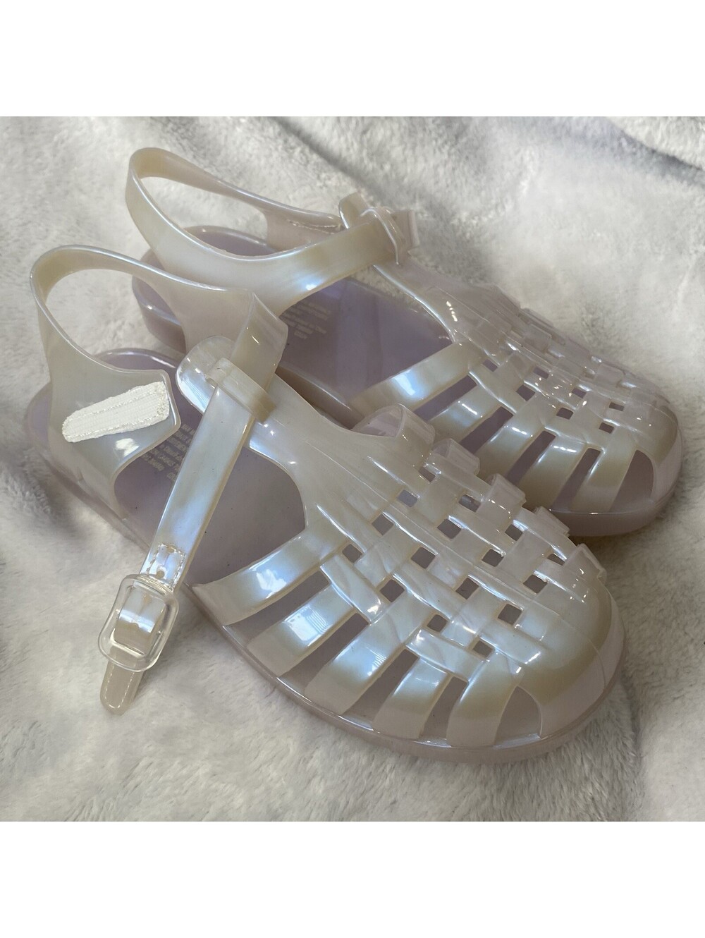 Gymboree Pearl Jelly Fisherman Sandals – Girls Size 2